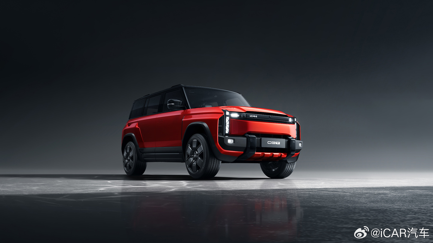奇瑞 iCAR 03T 纯电 SUV 内饰官图公布,8 月 30 日成都车展亮相