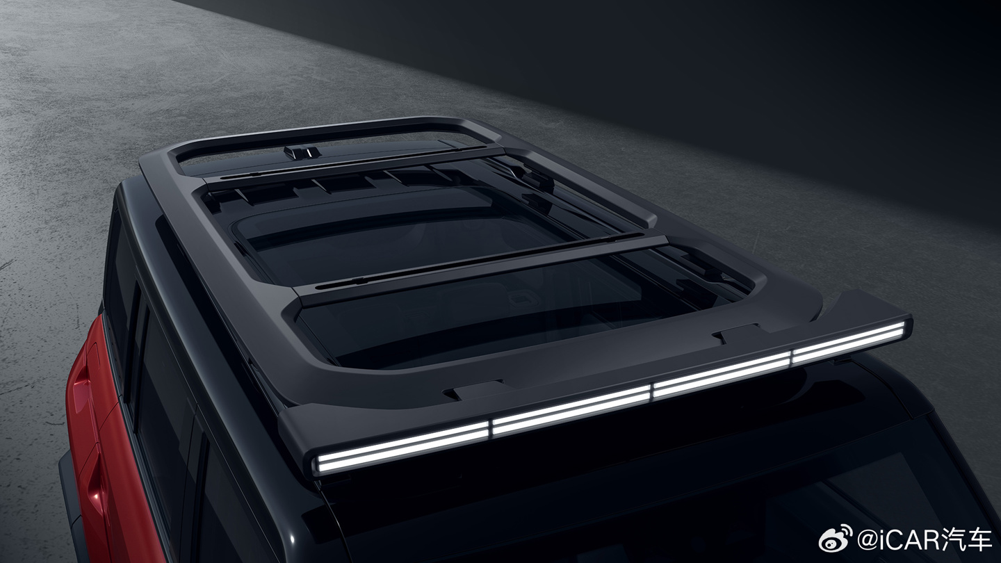 奇瑞 iCAR 03T 纯电 SUV 内饰官图公布,8 月 30 日成都车展亮相