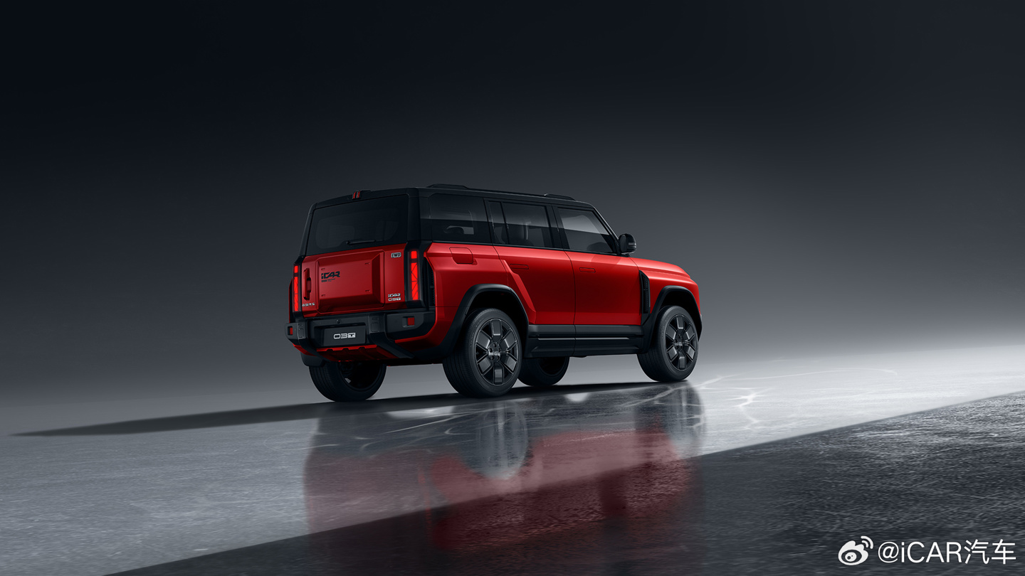 奇瑞 iCAR 03T 纯电 SUV 内饰官图公布,8 月 30 日成都车展亮相