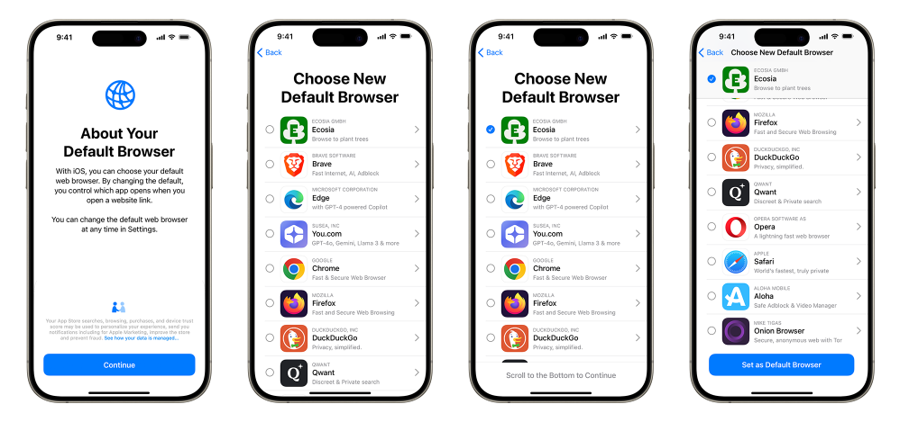 苹果 iOS / iPadOS 18 将为欧盟用户提供更高自由度,允许删除相机、App Store、照片、信息等应用