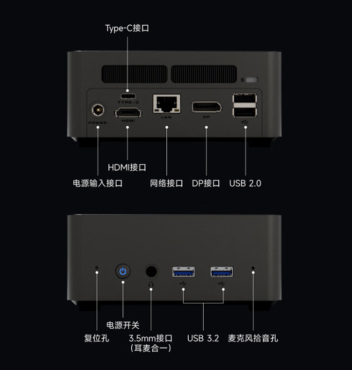 七彩虹 CMNH01 迷你主机配置上新:i7-13620H + 16G + 1T 售 2699 元