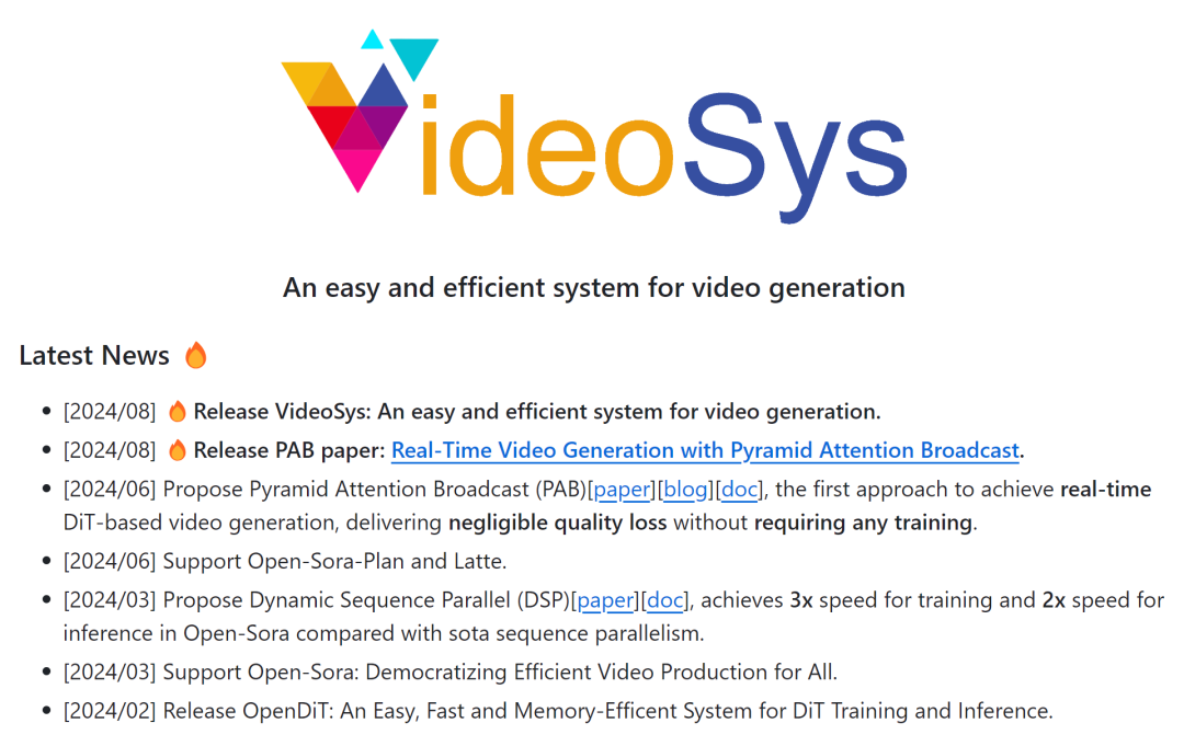 视频生成要有自己的系统！尤洋团队历时半年开源VideoSys