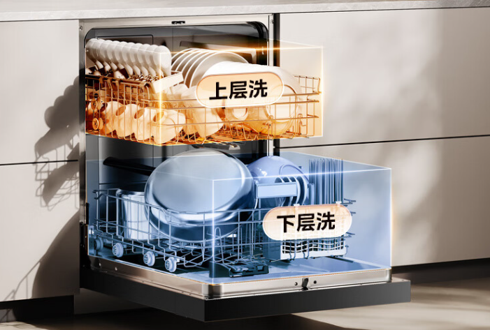 美的嵌入式洗碗机 X6 Pro 开售：15 套容量、720° 喷淋，5499 元