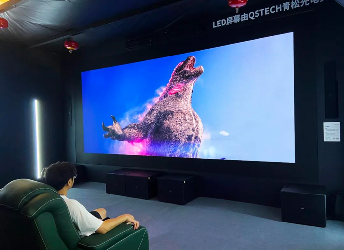 LED走进电影视界，青松电影屏在北京BIRTV展实力绽放