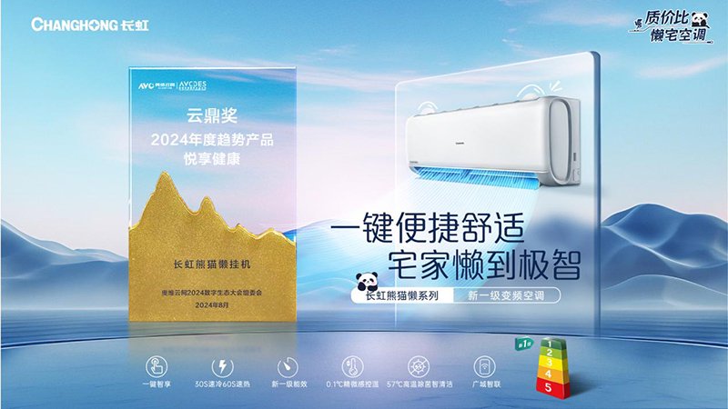 荣耀满载|长虹空调精工品质与智慧创新双轮驱动