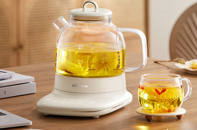 小熊小气泡养生壶上架:0.8L 容量、316L 不锈钢,预售 249 元