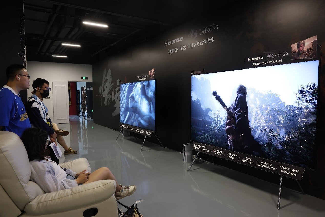 解锁新次元!《黑神话:悟空》遇上海信百吋电视,游戏界的画质专家