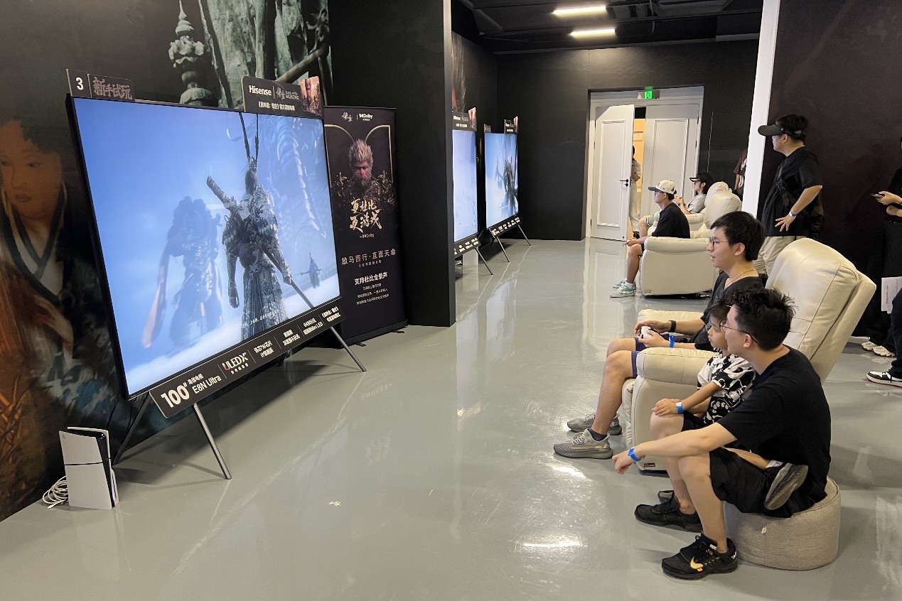 解锁新次元!《黑神话:悟空》遇上海信百吋电视,游戏界的画质专家