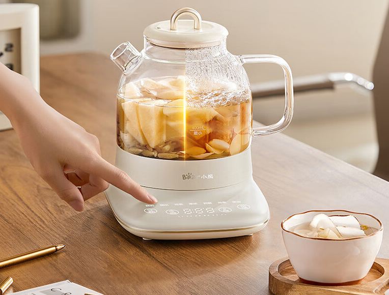 小熊小气泡养生壶上架:0.8L 容量、316L 不锈钢,预售 249 元