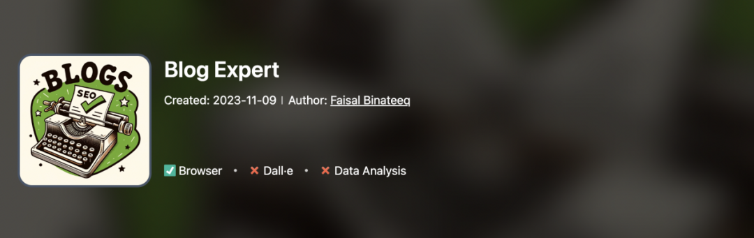 社交媒体优化利器——GPTS重点推荐:Blog Expert、Insta Monster等