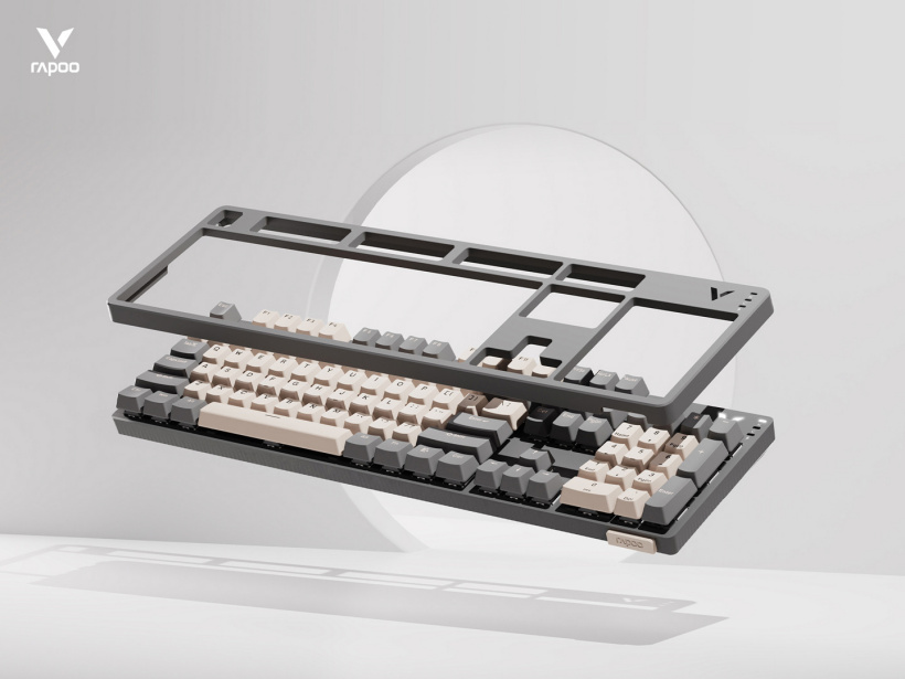 雷柏推出 2024 款 V500PRO 多模版机械键盘：可拆卸磁吸面盖、5 种轴体，249 元