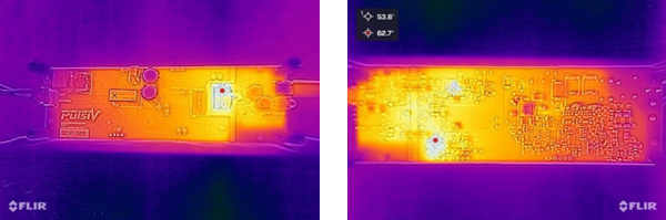 Pulsiv发布了效率超高的65W USB-C设计，可将温度降低30%，采用集成半有源桥，效率高达96%