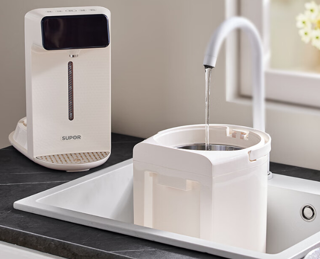 苏泊尔电热水瓶 SW-50T188A 上市：304 不锈钢金属水路、可拆卸水箱，419 元