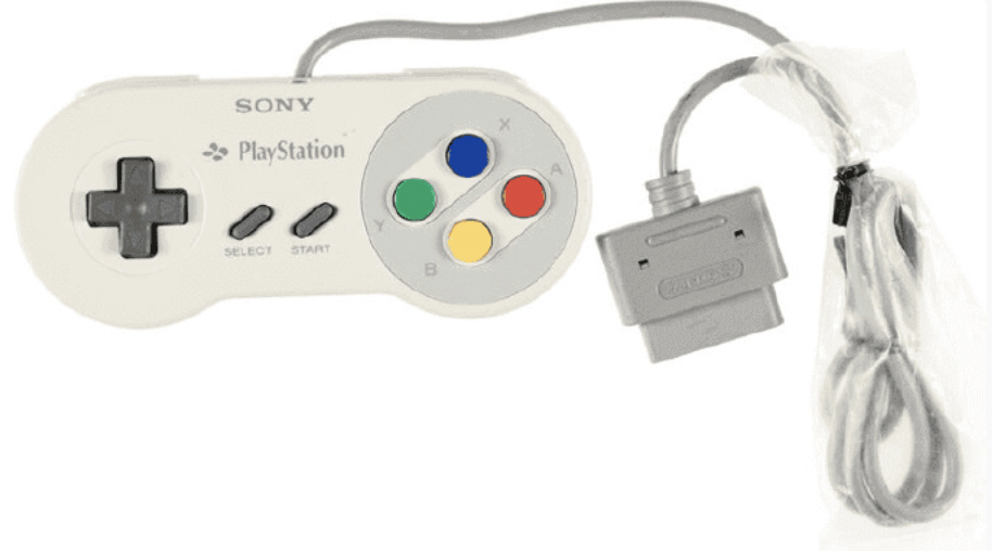 任天堂索尼合作初代 PlayStation 原型游戏机手柄 3.5 万美元拍出
