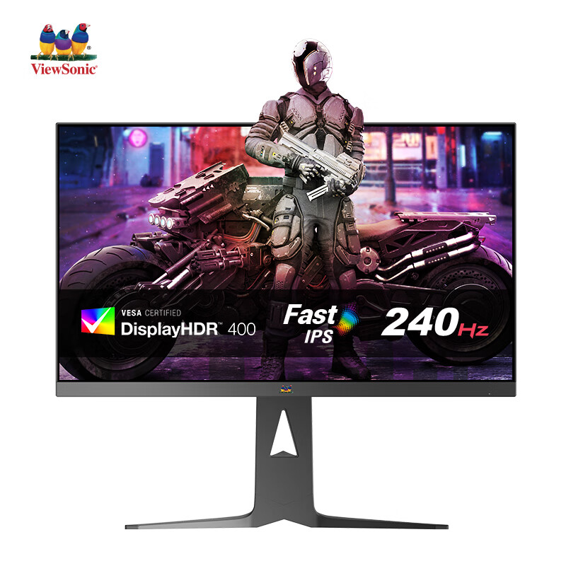 优派“VX278-2K-PRO-6”显示器开售:2K 240Hz Fast IPS、双 HDMI 2.0,1599 元
