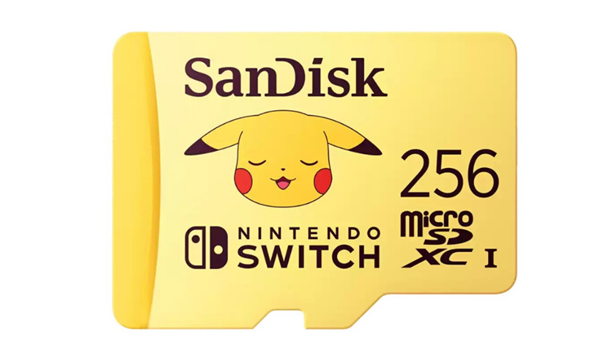 西部数据联名任天堂:推出“宝可梦”系列microSD卡