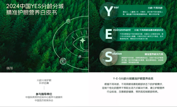 德国呐兔《2024中国YES分龄分域精准护眼营养白皮书》权威发布