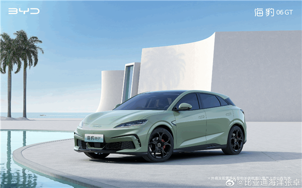比亚迪首款钢炮车!海豹06 GT内饰官图公布:丹拿音响、HUD抬显配齐