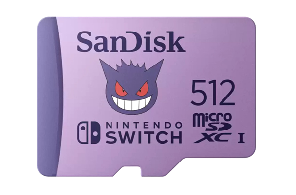 西部数据联名任天堂:推出“宝可梦”系列microSD卡