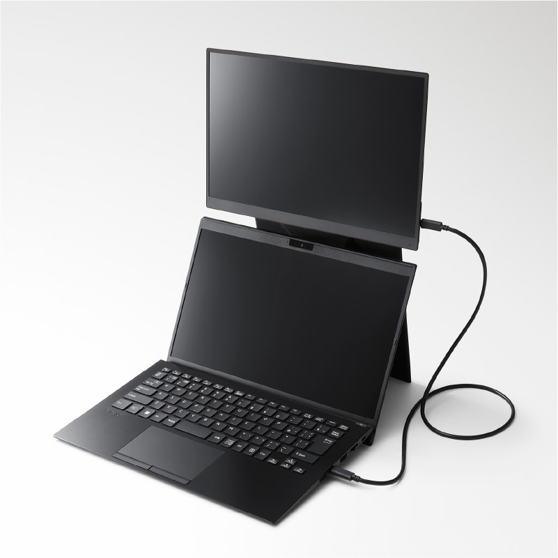 VAIO“全球最轻”移动显示器 Vision+ 14 国内发布：重约 330g，3999 元