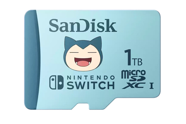 西部数据联名任天堂:推出“宝可梦”系列microSD卡
