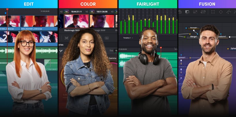 达芬奇 DaVinci Resolve 19 正式版发布：基础版免费，Studio 版 2650 元