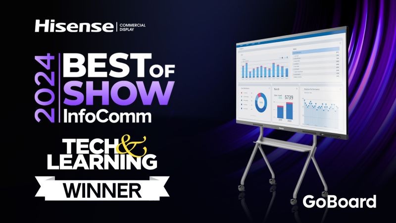 捷报!海信商用显示智慧触控一体机荣获美国CRN大奖