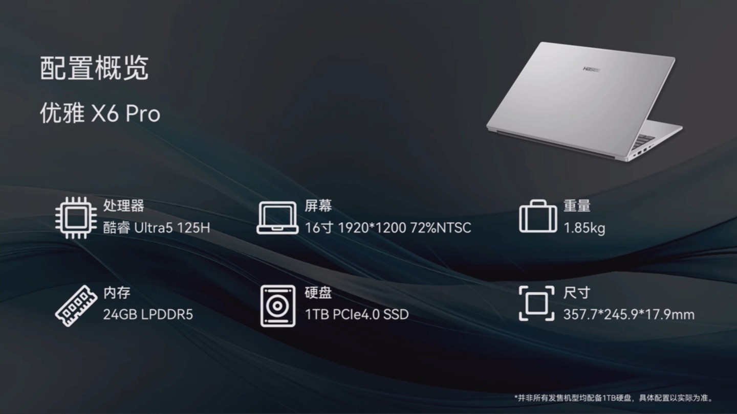 神舟发布系列优雅 U5 轻薄本,搭载英特尔 Ultra 5 125H 处理器