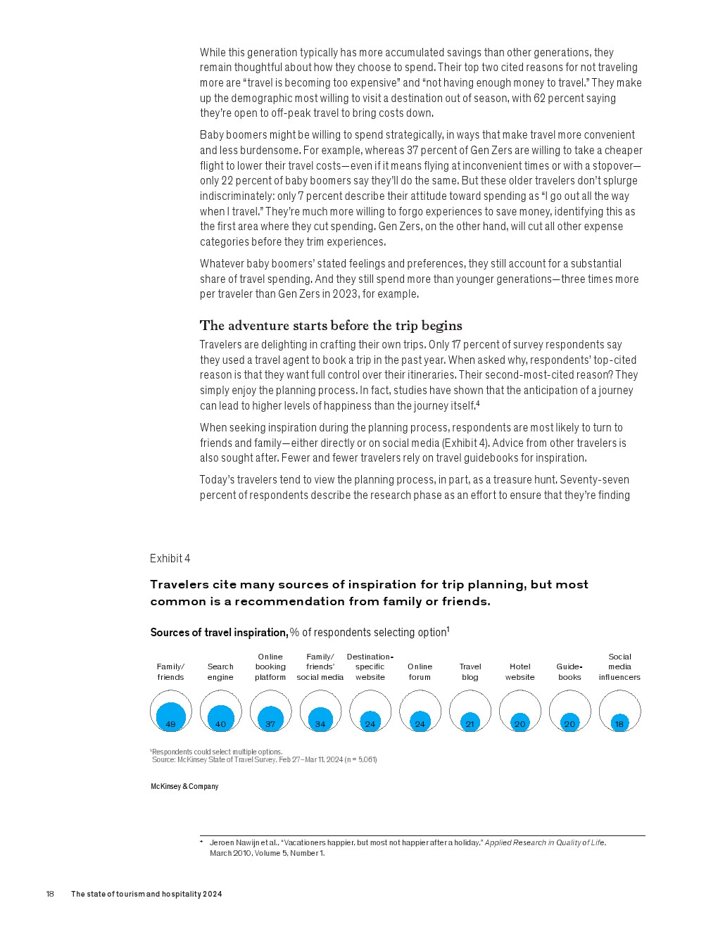 麦肯锡:2024年旅游和酒店业现状