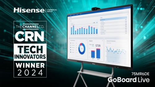 捷报!海信商用显示智慧触控一体机荣获美国CRN大奖