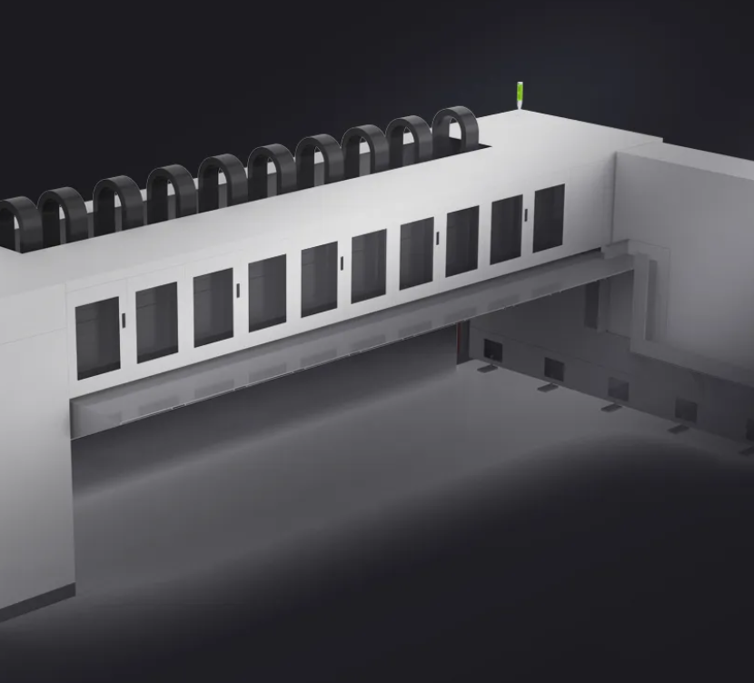 我国自研造船装备 +1,全球首台全面划线机在国内船厂投入使用