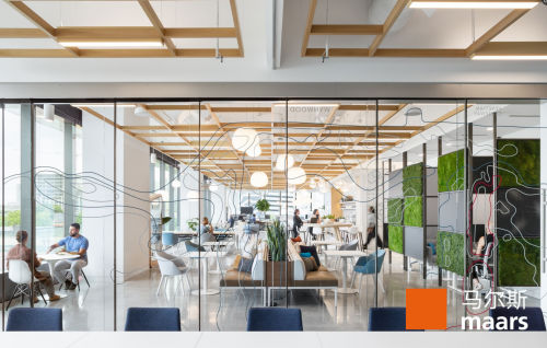 塑造多样化办公空间——马尔斯Maars室内隔断墙系统