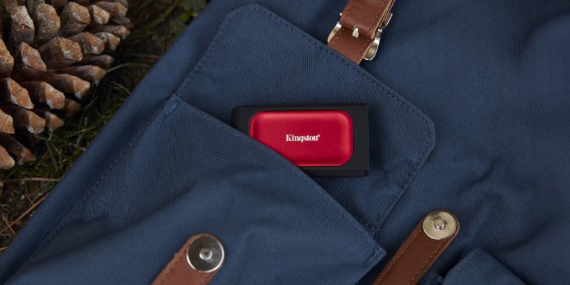 金士顿推出 XS1000R 移动固态硬盘:红色外观,USB 3.2 Gen 2