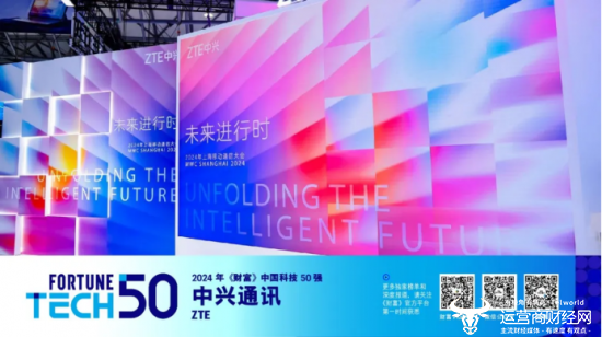 中兴通讯荣登2024年《财富》中国科技50强
