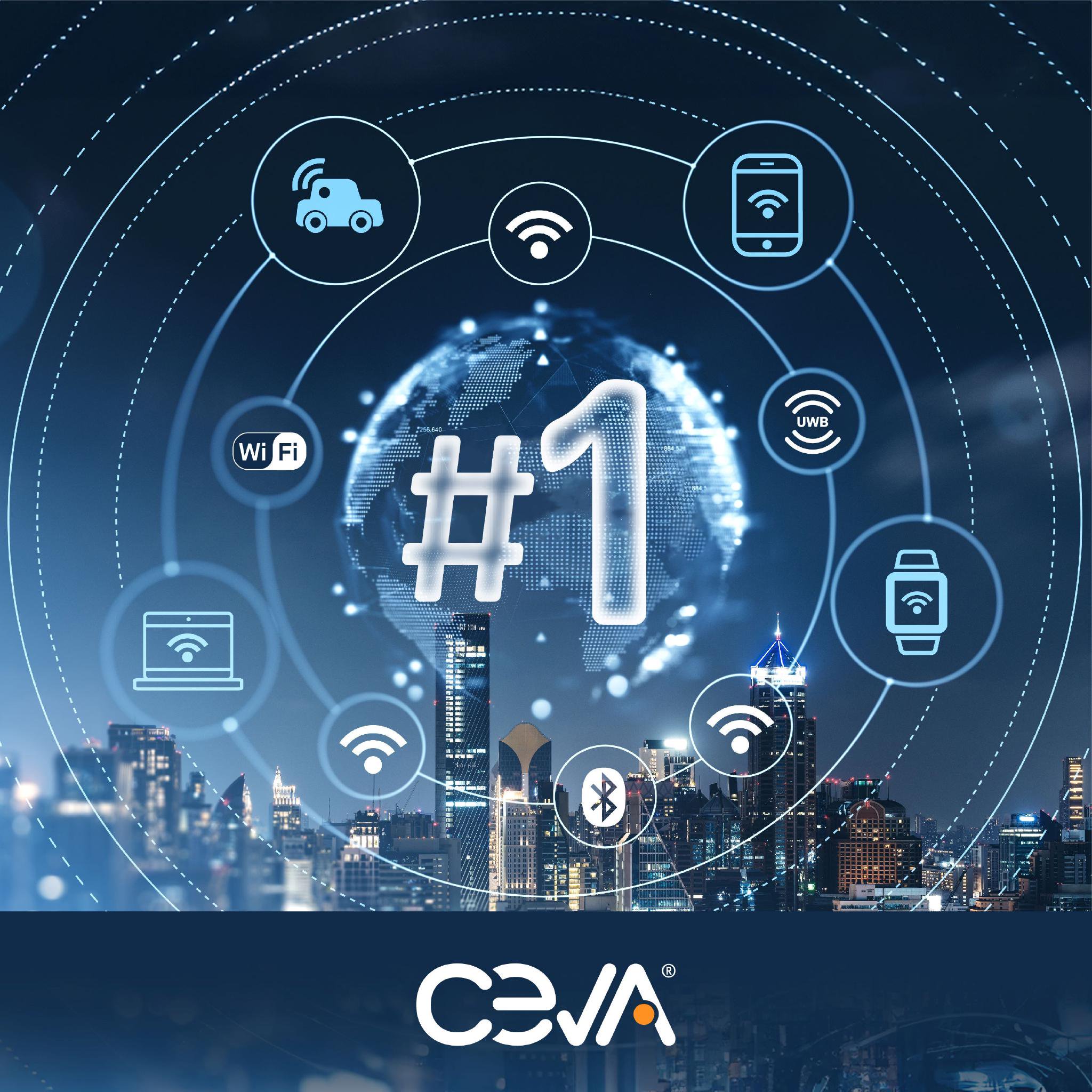 Ceva扩大无线连接IP市场份额领先优势增强用于智能边缘 AI/IoT应用的解决方案