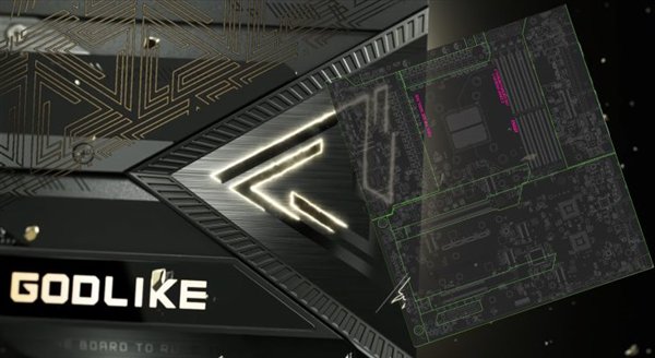 微星最强AMD AM5主板!MEG X870E GODLIKE曝光:28相供电、5个M.2接口