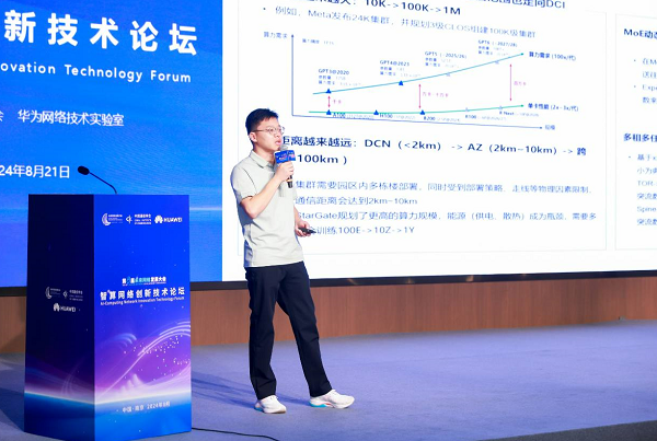智算网络创新技术论坛于2024年8月21日在南京召开
