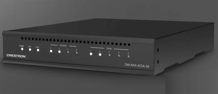 快思聪推出新品 DM-NAX-4ZSA-50 4+1区域流媒体功放