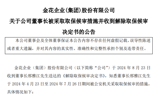 图片来源:金花股份公告