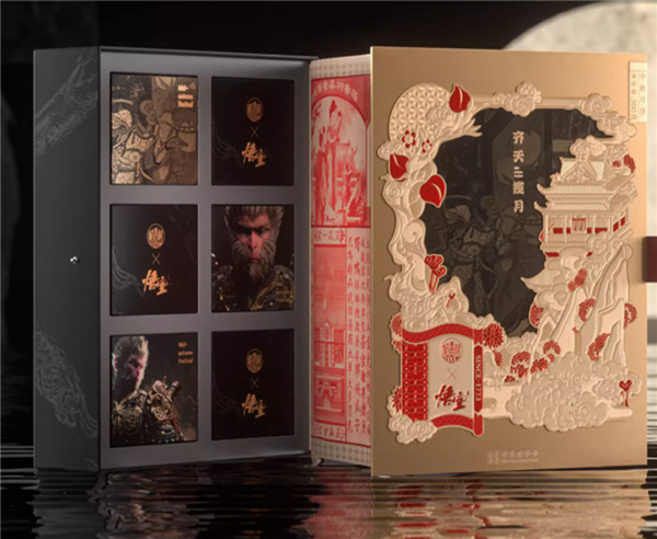 99元!稻香村联名《黑神话:悟空》月饼礼盒发布:3D建模虎先锋超逼真