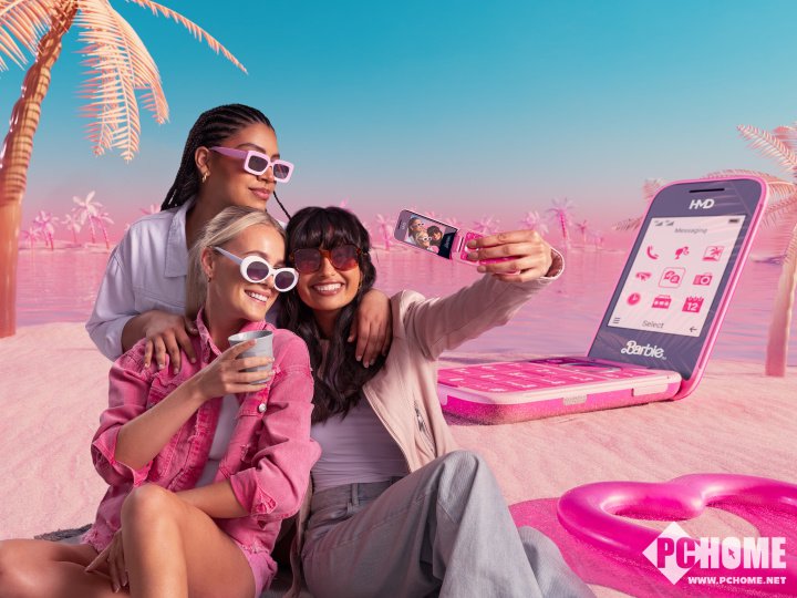 HMD推出芭比联名手机:翻盖功能机,售价799元