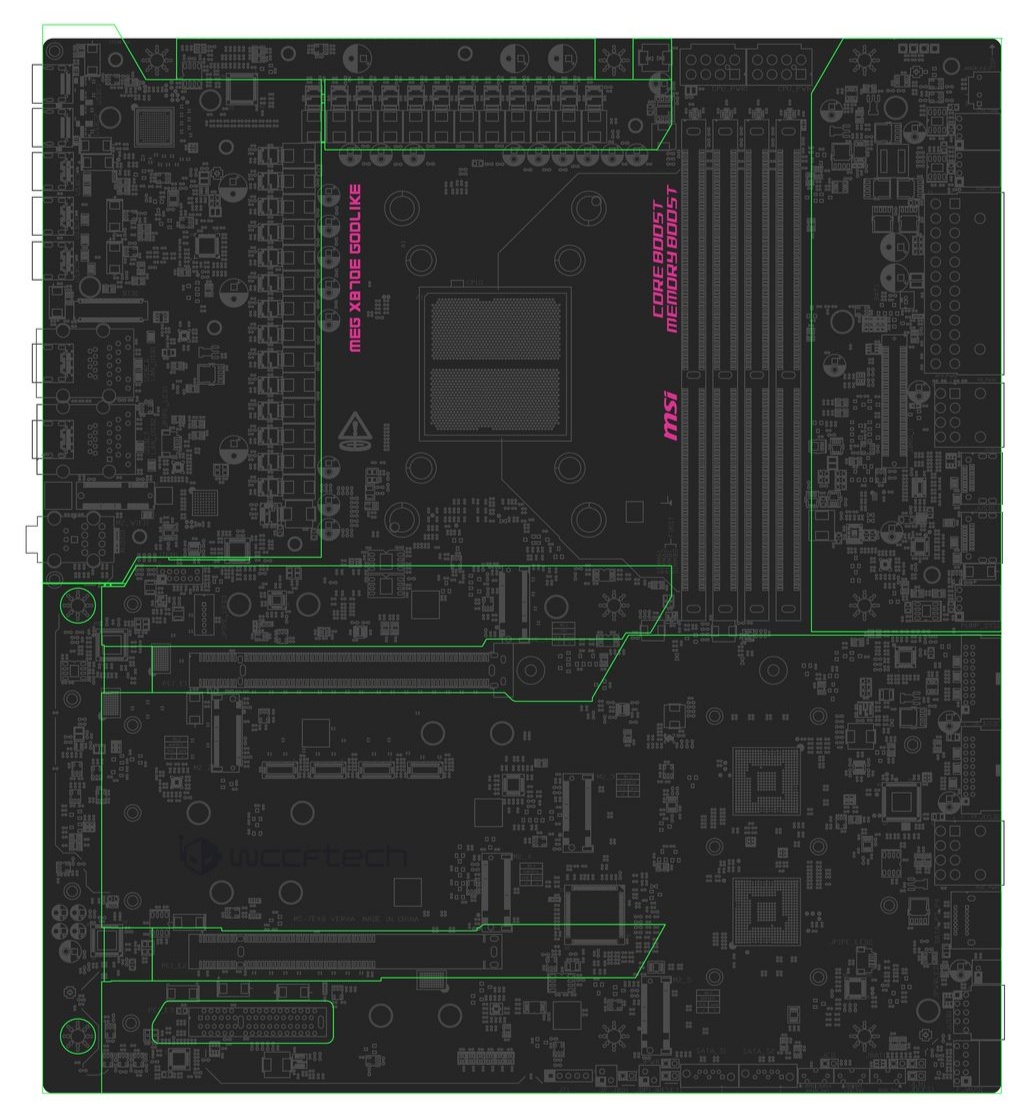 MEG X870E GODLIKE 曝光:微星为 AMD 锐龙 9000 系列准备的最强 AM5 插槽主板,28 相供电