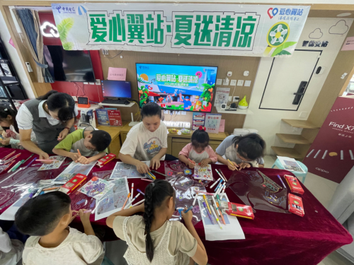 清凉行动启航!汕头电信爱心翼站夏送清凉,每一份汗水都值得被温柔以待