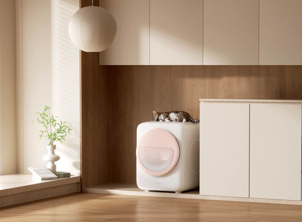 甜心外观,专业洗护 ,石头科技迷你洗烘一体机Q1发布