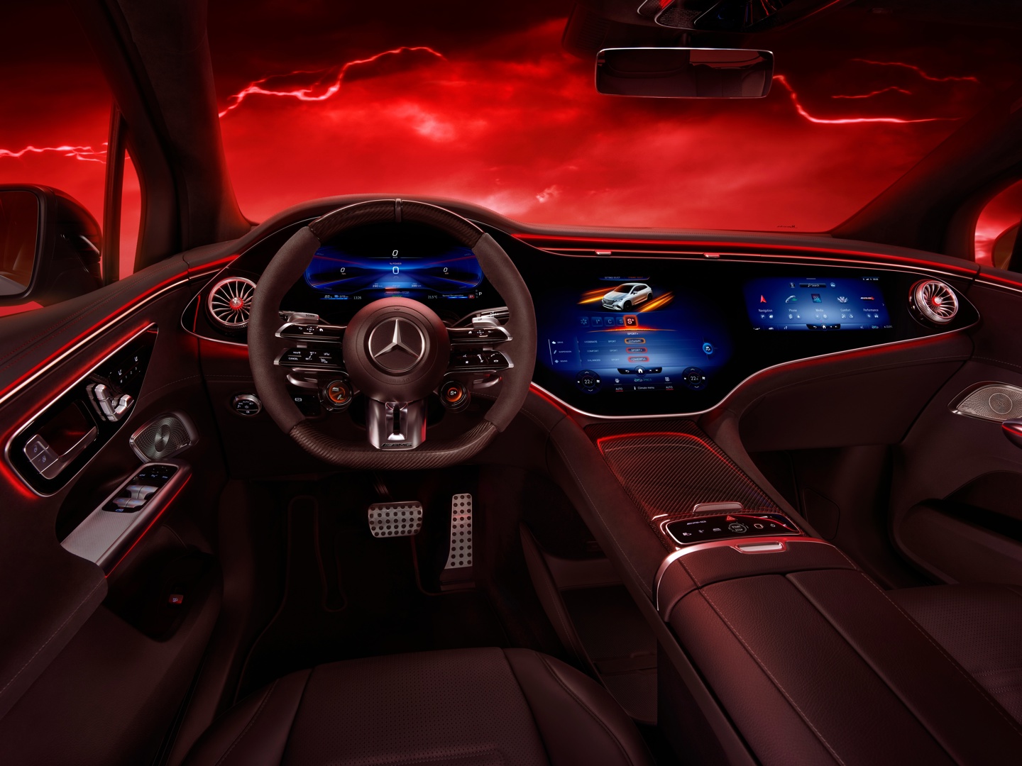 售价 86.34 万元，全新梅赛德斯-AMG EQE 53 4MATIC + 纯电 SUV 国内上市