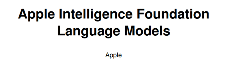 苹果大模型最新论文:AFM 模型多维度评测「出炉」