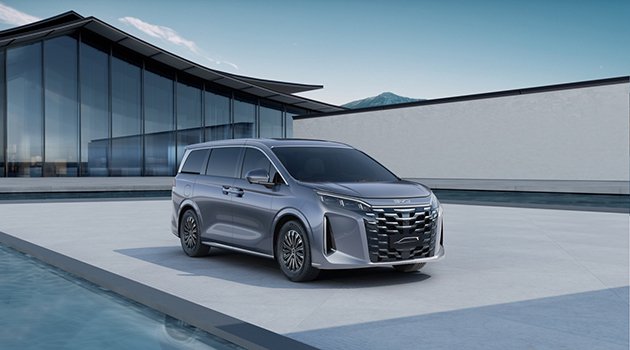 比亚迪王朝首款中大型旗舰MPV【夏】 全球首发亮相