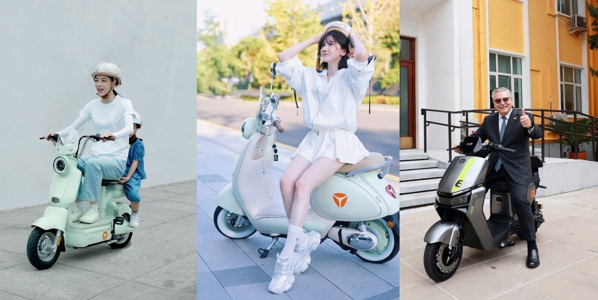 开学季全球骑雅迪,热销背后是满满实用科技!