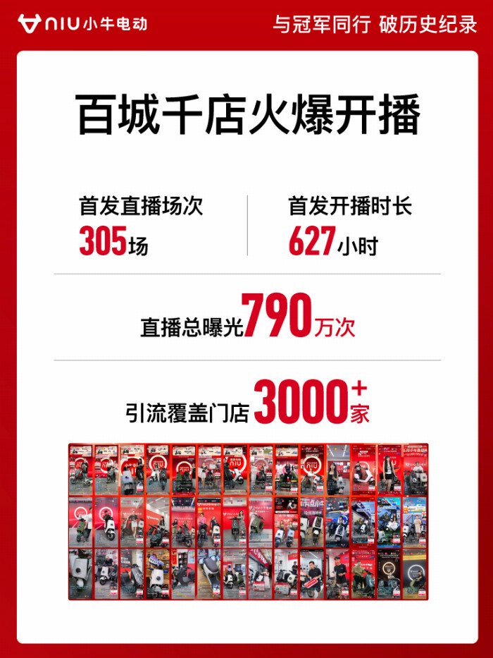 电动车经销商卷进直播电商,All In线上的小牛电动飙起来了?