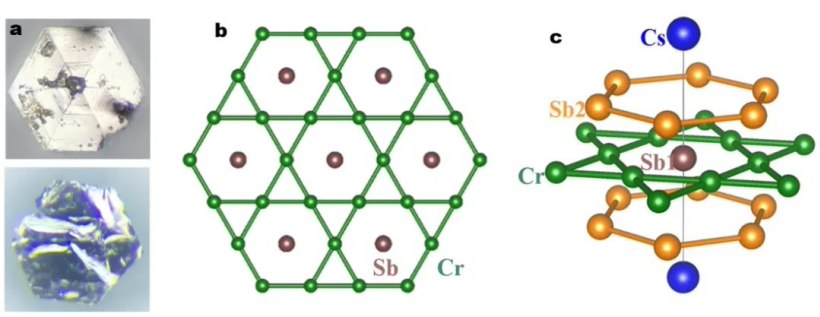 浙江大学合成新型铬基笼目晶格反铁磁体 CsCr3Sb5：在磁性边缘实现超导电性，成果登 Nature